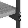 vidaXL Konsola Szary Sonoma 101 x 35 x 80,5 cm Materiał drewnopochodny