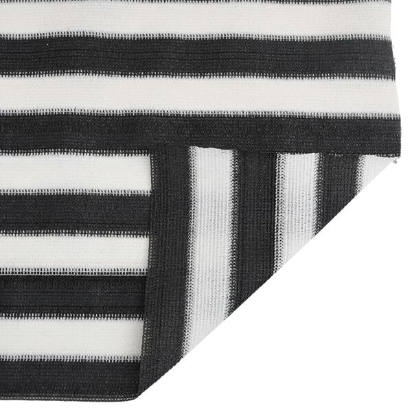 vidaXL Siatka cieniująca, antracytowo-biała, 1,8x10 m, HDPE, 75 g/m&sup2;