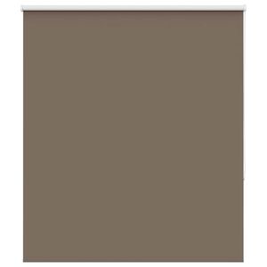 vidaXL Roleta zaciemniająca kawowa 135x130 cm Szerokość tkaniny