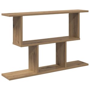 vidaXL P&oacute;łka ścienna Dąb artisan 80 x 15 x 50,5 cm Drewno inżynieryjne