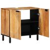vidaXL Szafka pod umywalkę brązowy 62 x 33 x 58 cm Drewno z mango