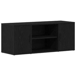 vidaXL Szafka pod telewizor 100 x 35 x 40 cm Czarny dąb