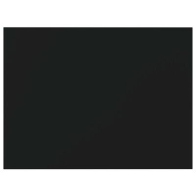 vidaXL Półki na książki, 8 szt., czarne, 40x30x1,5 cm, płyta wiórowa