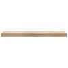 vidaXL Parapety 2 szt., surowe, 90x15x2 cm, lite drewno dębowe