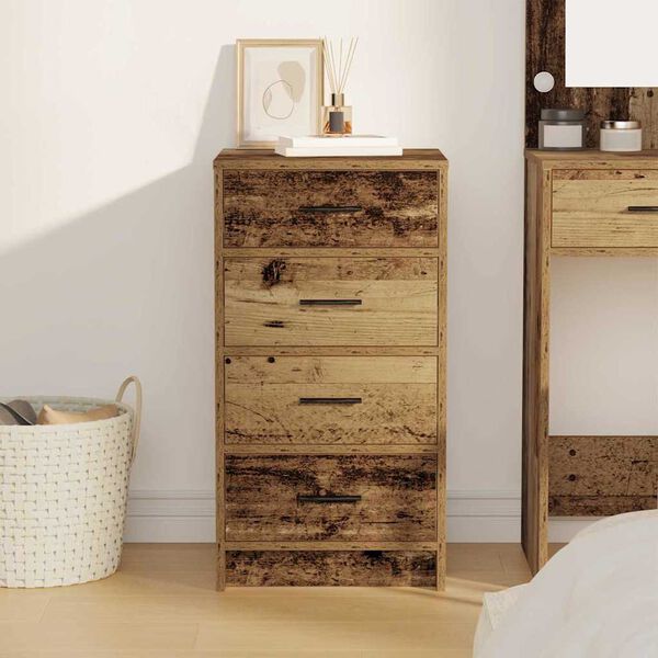 vidaXL Bufet Stare drewno 40 x 41 x 75 cm Materiał drewnopochodny