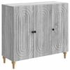 vidaXL Bufet Szary Sonoma 89 x 34,5 x 80 cm Drewno inżynieryjne