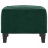 vidaXL Podn&oacute;żek, ciemnozielony, 60x50x41 cm, aksamit