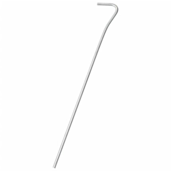 vidaXL Śledzie do namiotu, 25 szt., 23 cm, &Oslash;4 mm, stal galwanizowana