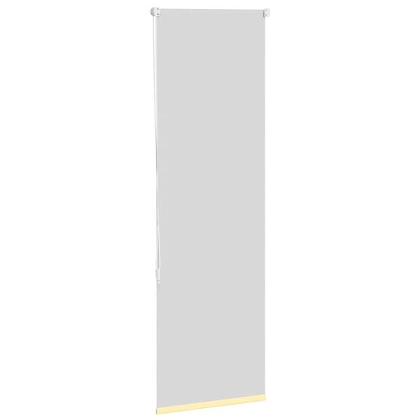 vidaXL Roleta zaciemniająca Ż&oacute;łta 55x150 cm Szerokość tkaniny 50,7 cm