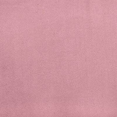vidaXL Fotel, różowy, tapicerowany aksamitem