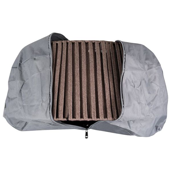 Sunred Pokrowiec na wiszący grzejnik tarasowy Artix Corda, szary