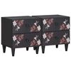 vidaXL Stolik nocny 2 szt. Brązowy 40 x 33,5 x 46 cm Drewno z mango