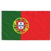 vidaXL Flaga Portugalii z masztem, 5,5 m, aluminium