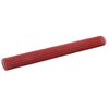 vidaXL Ogrodzenie z siatki, stal i PVC, 10x1,5 m, czerwone