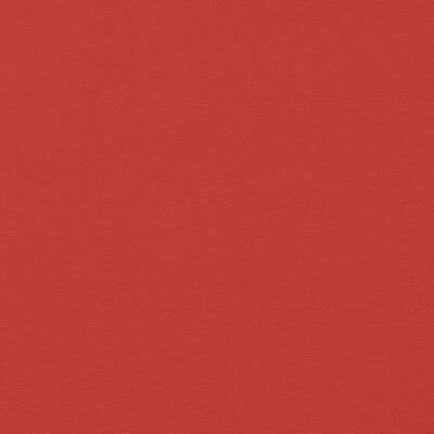 vidaXL Poduszka na ławkę ogrodową, czerwona, 180x50x3 cm, tkanina