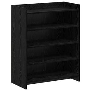 vidaXL Szafka na buty Czarny dąb 73,5 x 36 x 92 cm Drewno inżynieryjne