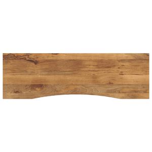 vidaXL Blat biurka, z wycięciem, 160x50x2,5 cm, surowe drewno mango