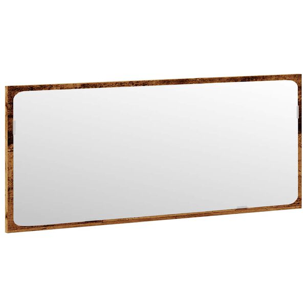 vidaXL 4-częściowy zestaw mebli łazienkowych, stare drewno