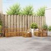 vidaXL Zestawy sof 7 pcs Naturalny Lite Drewno Akacji