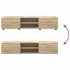 vidaXL Zestaw szafek RTV FLORIN Dąb Sonoma Materiał drewnopochodny