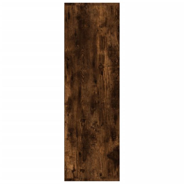 vidaXL Regał na książki, przydymiony dąb, 98x29x97,5 cm