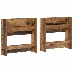 vidaXL Szafka na buty 2 szt. 60 x 18 x 60 cm Drewno inżynieryjne