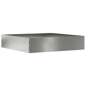 vidaXL Krawężnik do trawnika 60 x 60 x 13 cm Stal ocynkowana srebrny