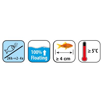 Ubbink Karma dla ryb Fish Mix Multicolour Flakes, 5-20 mm, 3,5 L