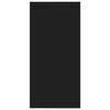 vidaXL Szafka, czarna, 88x30x65 cm, materiał drewnopochodny
