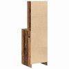 vidaXL Highboard Stare drewno 40 x 41 x 135 cm Materiał drewnopochodny