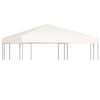 vidaXL Zadaszenie altany ogrodowej, 310 g/m&sup2;, 3 x 3 m, kremowe