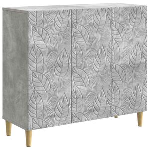 vidaXL Bufet Betonowy szary 89 x 34,5 x 80 cm Drewno inżynieryjne