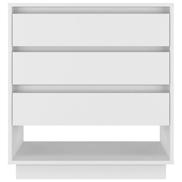 vidaXL Szafka, biała, 70x41x75 cm, materiał drewnopochodny