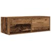 vidaXL Szafka RTV Stare drewno 80x31x25,5 cm Drewno klejone