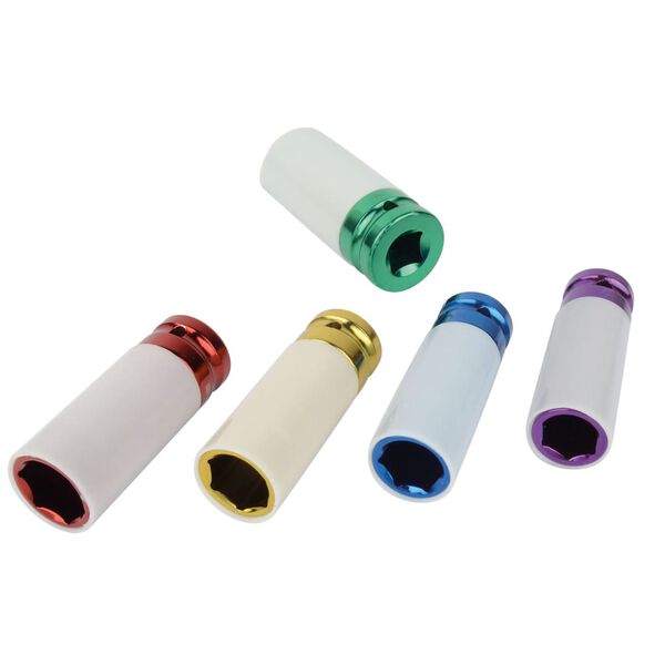 Br&uuml;der Mannesmann Zestaw nasadek, 5 szt., 1/2"