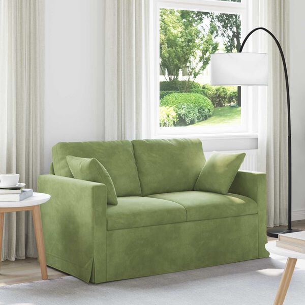 vidaXL Sofa Jasnozielony