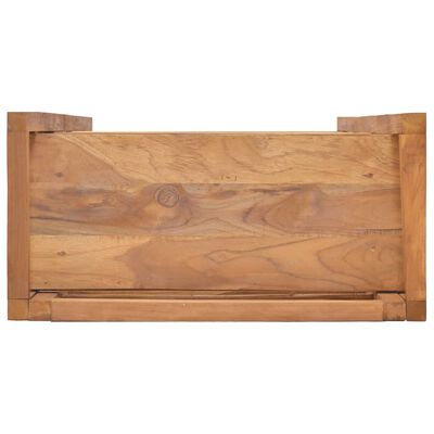 vidaXL Regał, 60 x 30 x 120 cm, lite drewno tekowe