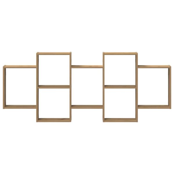 vidaXL Półka ścienna, dąb artisian, 159x18x65 cm