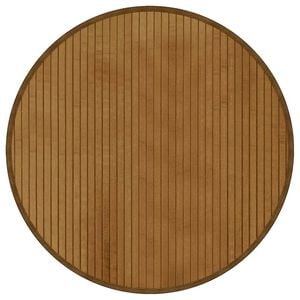 vidaXL Dywan okrągły, brązowy, 60 cm, bambusowy