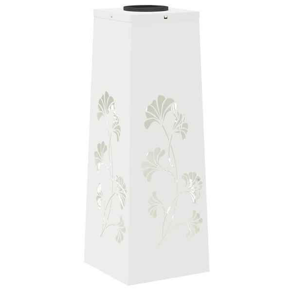 vidaXL Słoneczna LED lampa na ścieżkę 2 pcs Biały