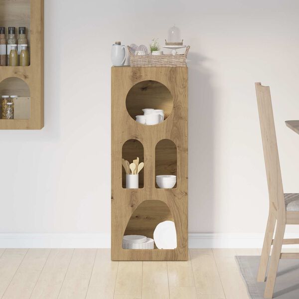 vidaXL Bufet Dąb rzemieślniczy 40 x 35 x 100.5 cm