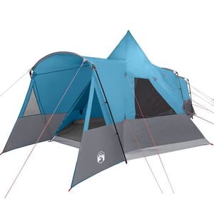 vidaXL Namiot Teepee dla 8 os&oacute;b 8-osobowy Niebieski