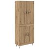 vidaXL Highboard 2 szt. Dąb rzemieślniczy 69,5 x 34 x 180 cm