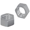 vidaXL Nakrętka sześcienna 2 szt. Srebrny M6 Metal