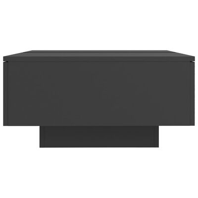 vidaXL Stolik kawowy, szary, 90x60x31 cm, płyta wiórowa