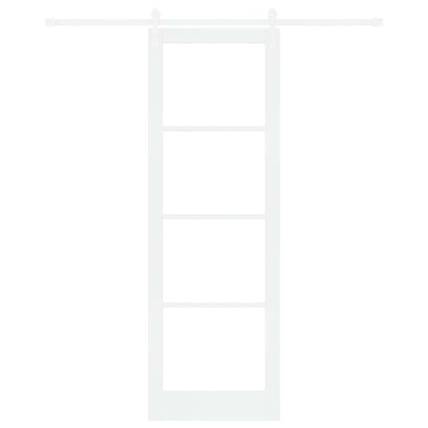 vidaXL Drzwi przesuwne ORKDAL Biały 78 x 232 cm