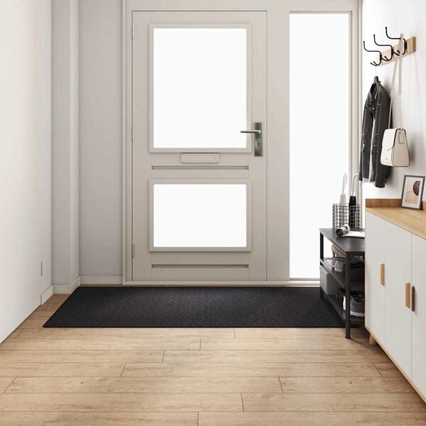 vidaXL Bieżnik dywanowy Antracyt 100 x 200 cm 100% polipropylen