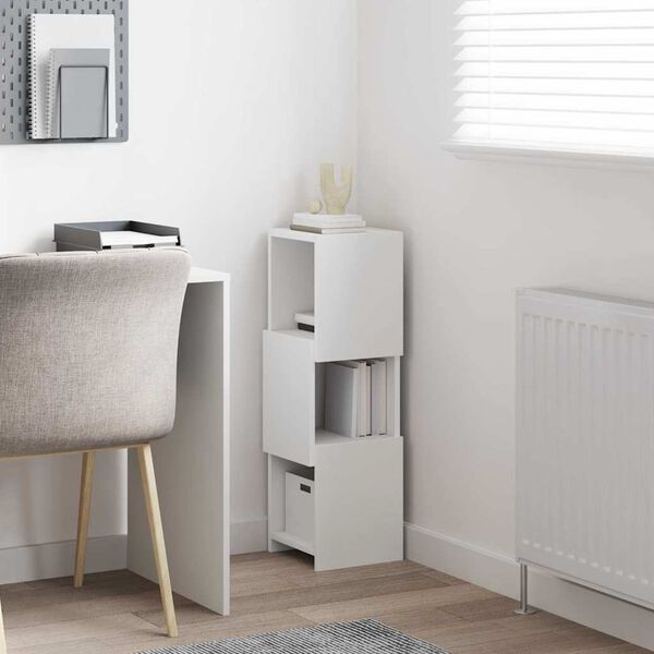 vidaXL Szafka narożna 25,5x25x80cm Materiał drewnopochodny