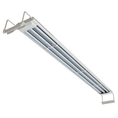 vidaXL Lampa LED do akwarium, IP67, aluminiowa, 120-130 cm