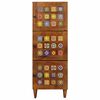 vidaXL Highboard orzech włoski 40 x 33 x 110 cm Drewno z mango